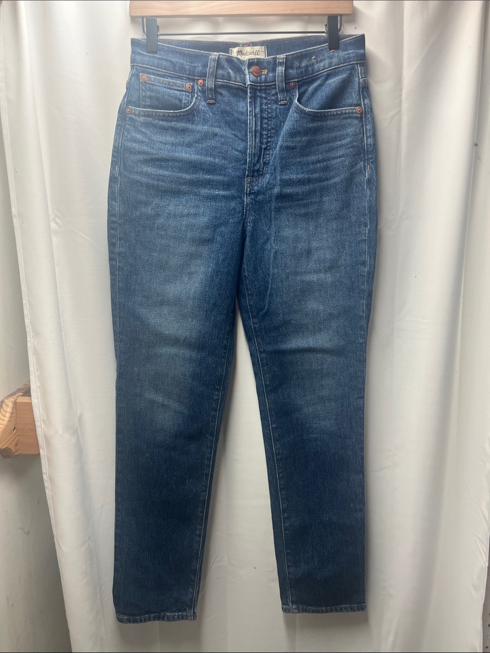 Madewell The Perfect Vintage Jean Medium Wash Cotton- Size 28 - Picture 2 of 5